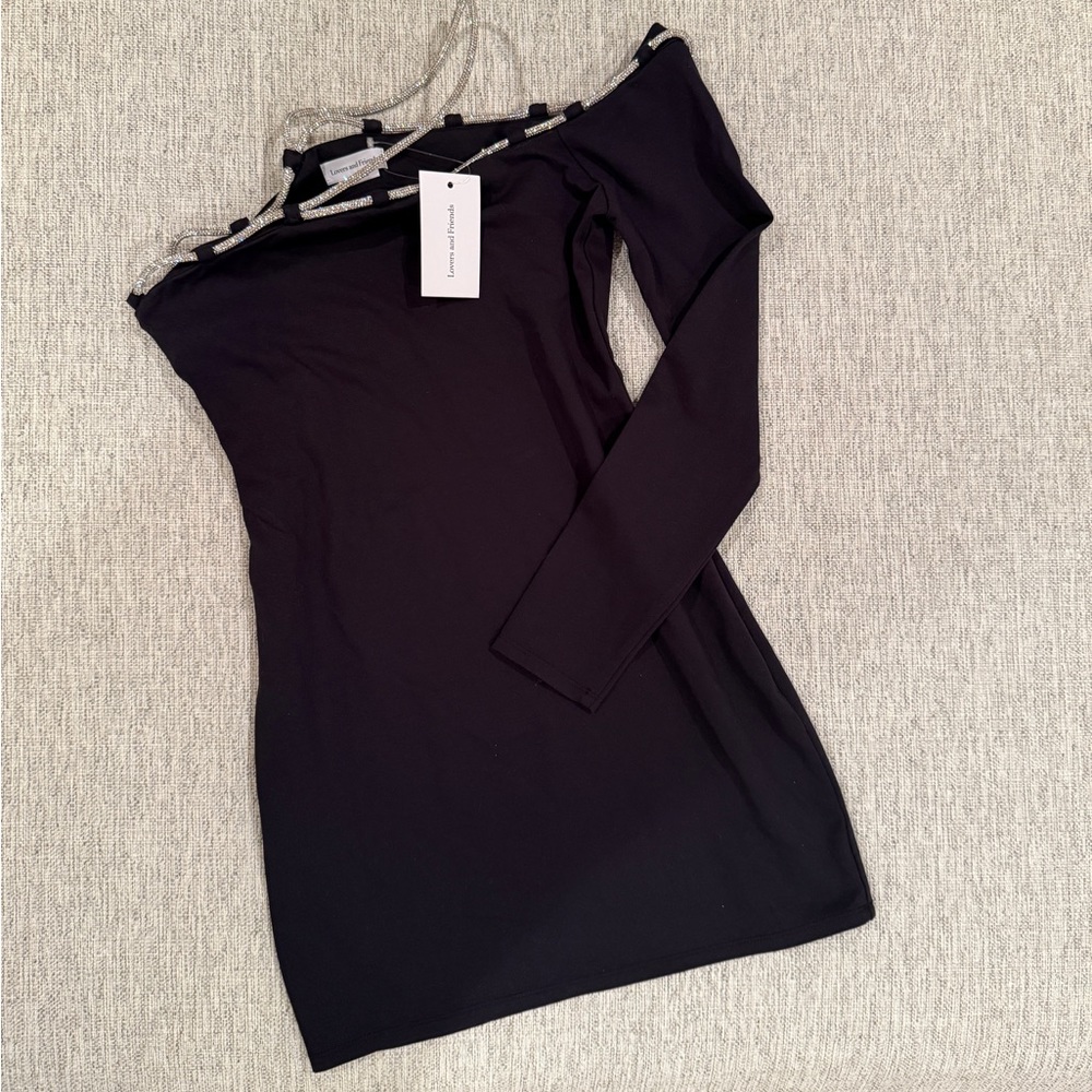 Lovers and Friends - Julie Mini Dress in Black. New with tags